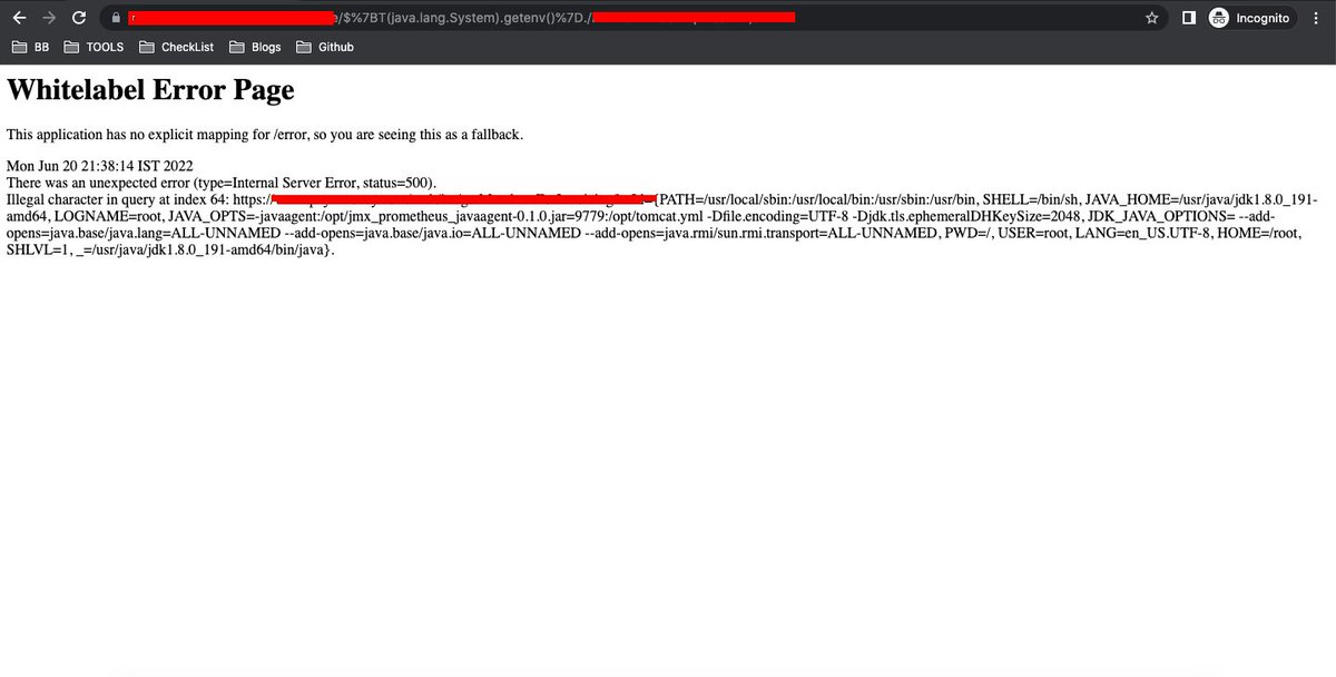 Dhamu_offi's tweet photo. #bugbountytips #bugbounty I just published Java Application -Server Side Template Injection  #Java #RCE 

More..https://t.co/3ieYPIFHxn https://t.co/OOQKNQQCSW