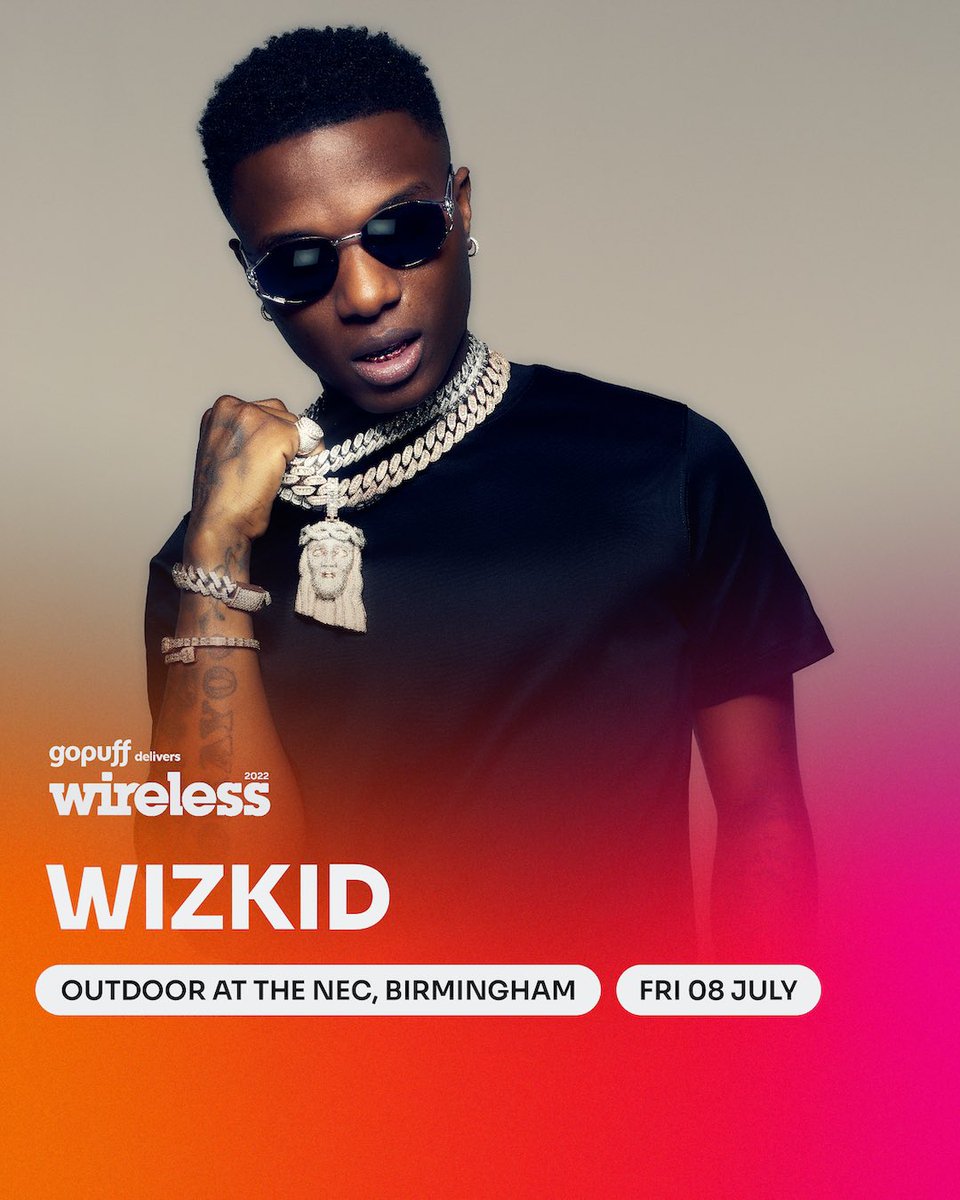 WirelessFest's tweet photo. Have you seen our NEW additions? 👀 @wizkidayo @ArtistHBTL @nines1ace WE LIT 🔥

#GopuffxWireless https://t.co/Rhstn7hyHK
