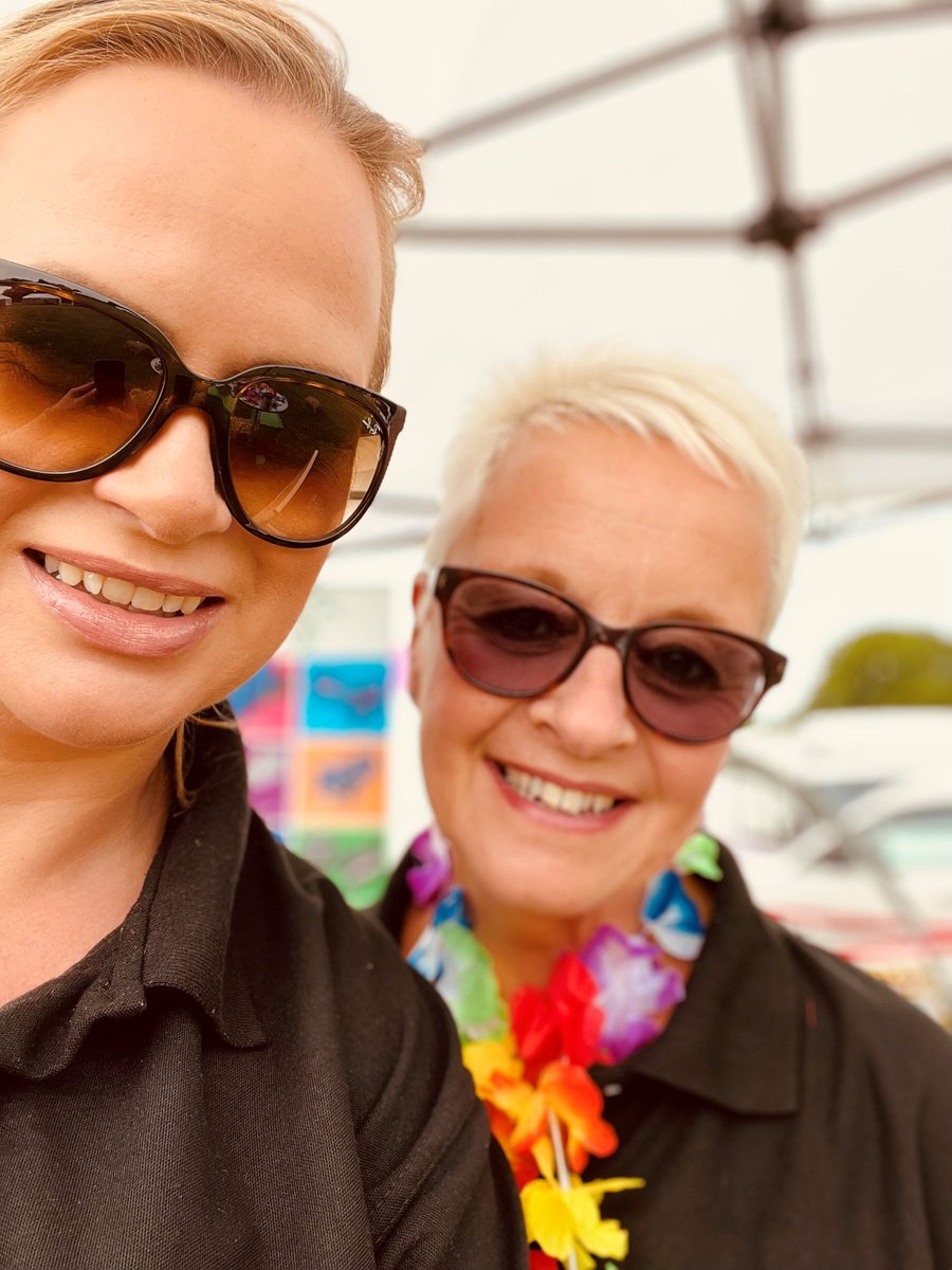 Today is #NationalSelfieDay !! Here's a selfie of Kim and Rhonda from our Sales Team taken at the recent <a href="/festability/">Festability</a> event. Show us your selfies!! #selfie #tuesdayfun #selfieday #centrobed