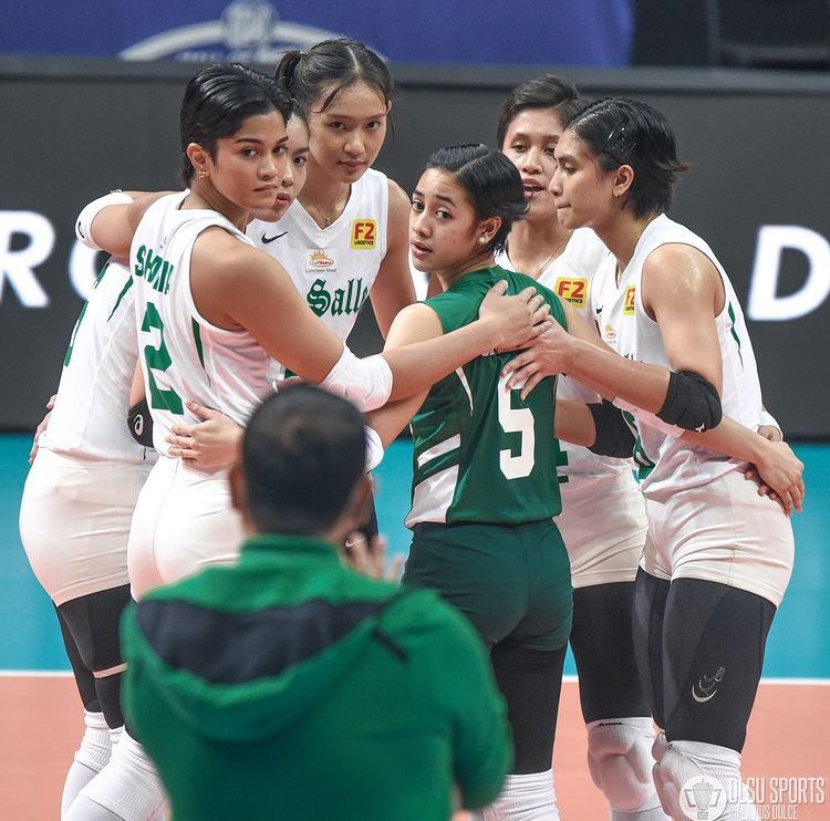 AnimoAflame's tweet image. YOU DID GREAT, LADY SPIKERS! SO PROUD OF YOU! 

You may not have won the championship but, you still made us proud for being back in the finals. Nothing to be ashamed of, we know you did your best and you worked hard for this. Let’s come back stronger next szn 💚🤍

#AllHeartDLSU