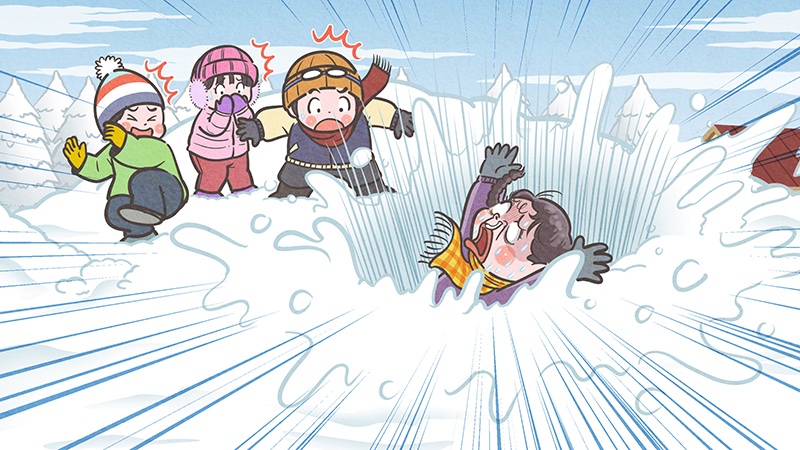 新雪を踏んで遊んでた友達に混ざろうとしたら埋もれてしまったマツコさん。の2コマ漫画イラスト。
サウナ旅、放送中です
#マツコの知らない世界 