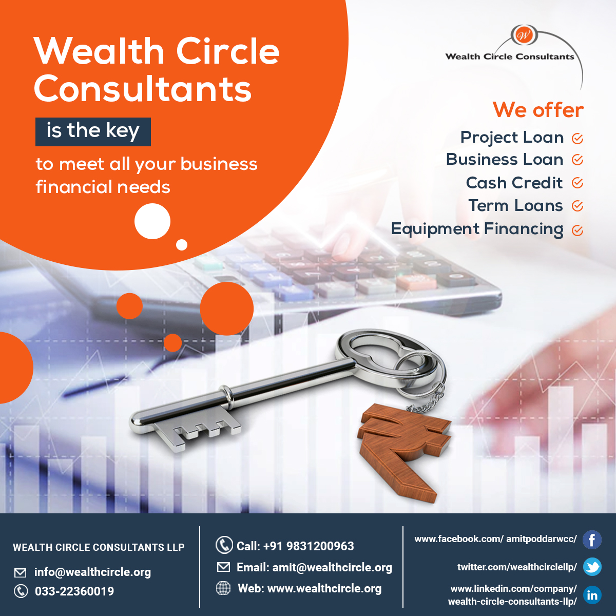 Are you looking to expand your business? We are here to help you to fulfill your financial needs for your business growth. Call Us Now!
#debtsyndication #loansyndication #financialadvisor #financialadvice #businessadvisor #businessconsultant #WealthCircleConsultants