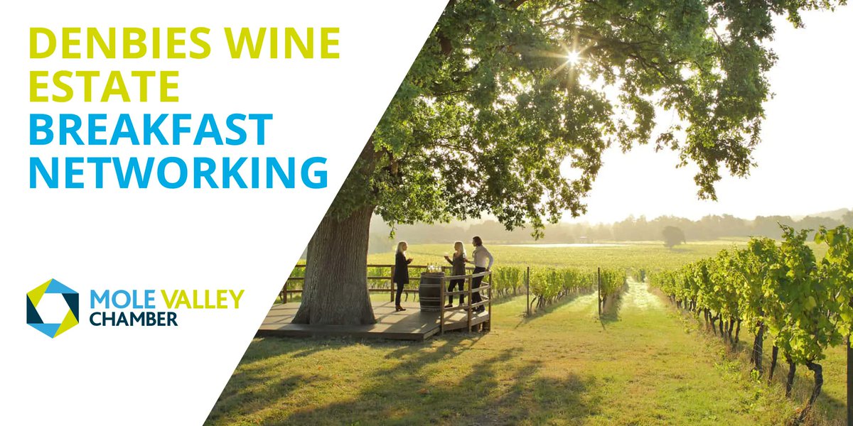 Looking forward to our joint Chamber breakfast networking event with @SurreyChambers Tuesday 12th July <a href="/denbiesvineyard/">Denbies Wine Estate</a> buff.ly/3a7ZLAE