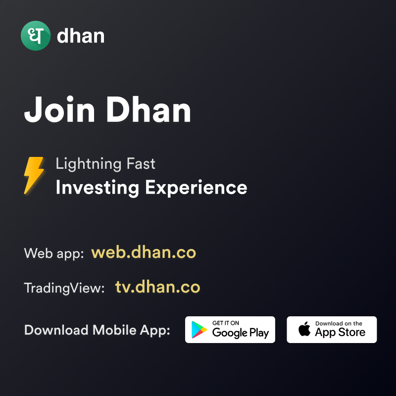 DhanHQ's tweet photo. Expiry trading made smarter &amp; faster ⚡

- Instant order placement
- Basket orders with margin benefits
- Deep OTM / ITM options, LEAPS

Switch to Dhan for a lightning fast trading experience.