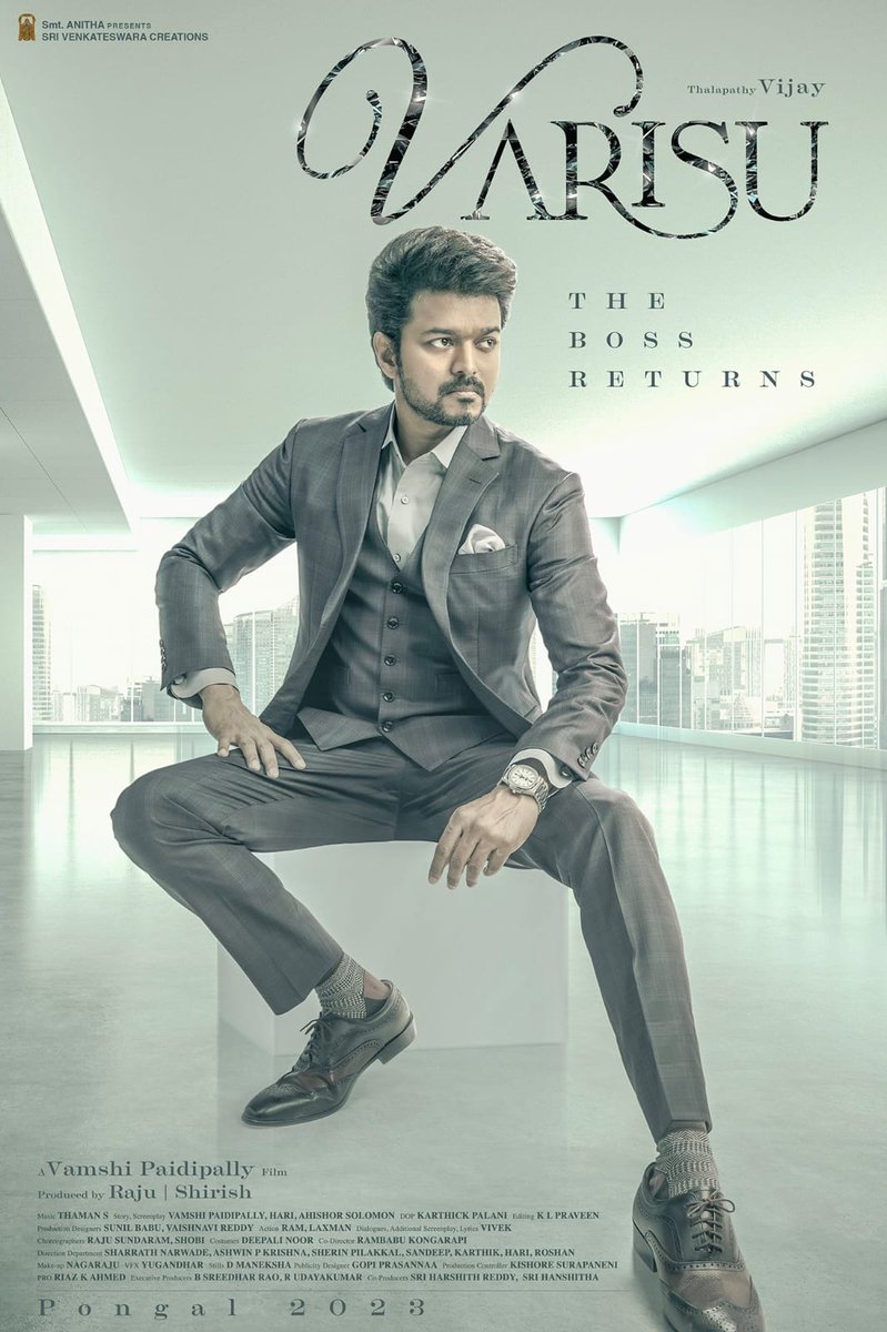 south_vmi's tweet photo. #Thalapathy66 Tittle #Varisu

#Thalapathy66FirstLook https://t.co/i43NQ5MNlz