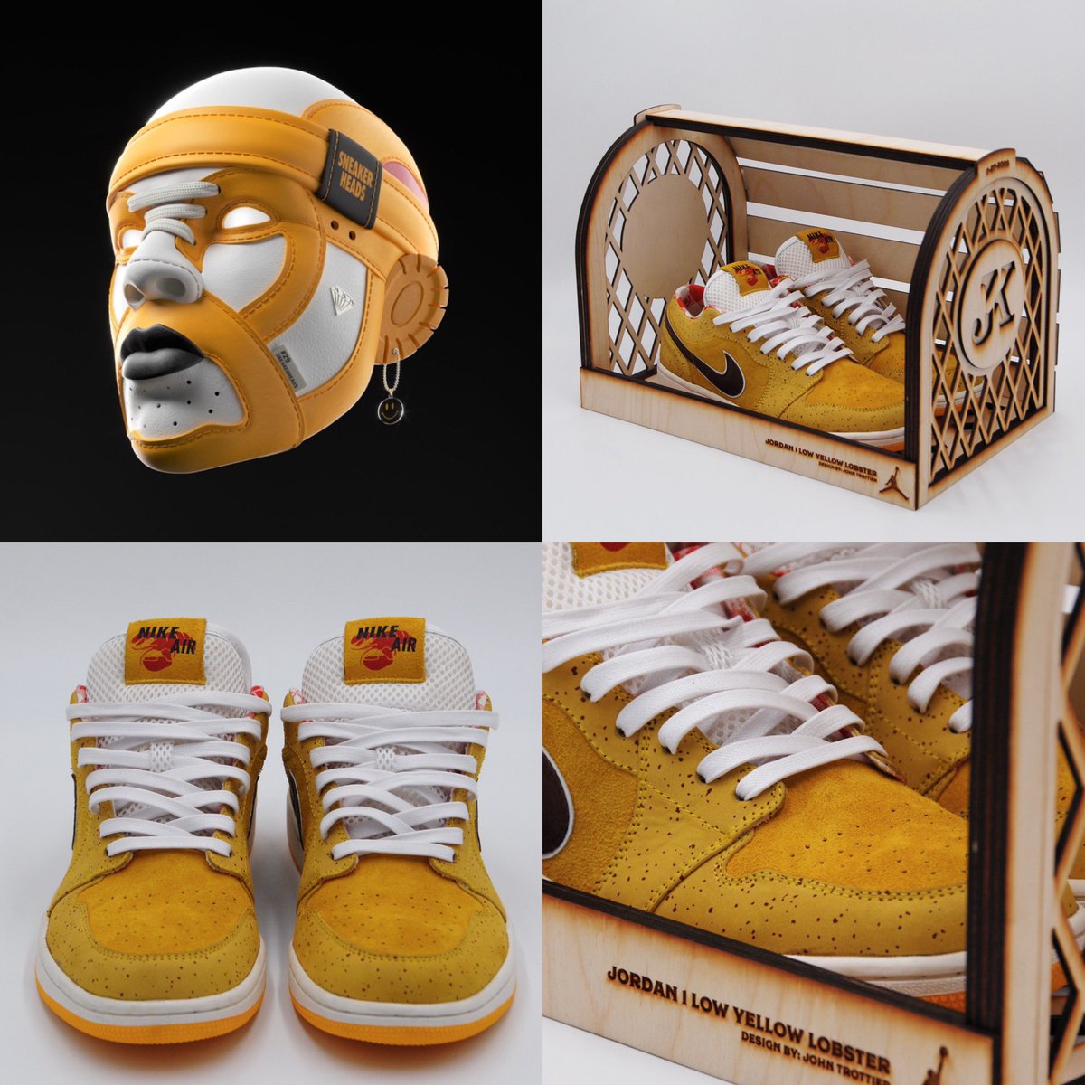 <a href="/sneakerheadsoff/">SneakerHeads</a> Yellow Lobsters by yours truly 🦞