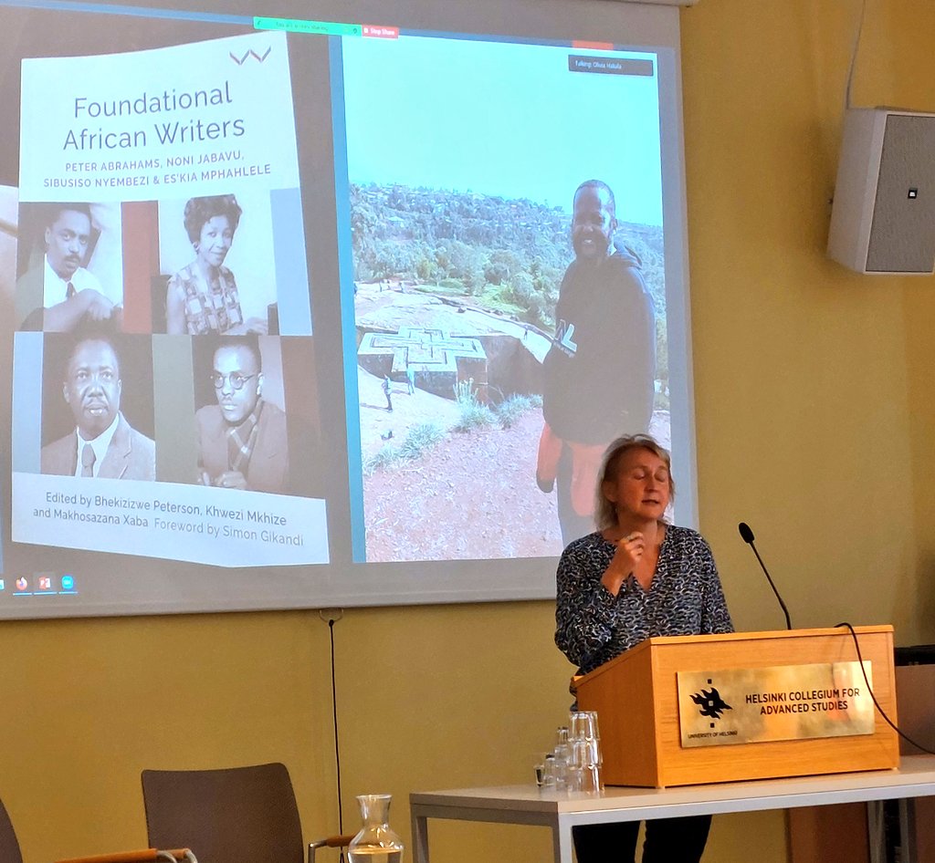 KesiMahendran's tweet photo. The political is personal. #StillIRise
Narratives of (un)learning by Jill Bradbury from Johannesburg- combining her late 99 yo grandmother's colonial story & her student's #Fallist - student movement story - to show how we learn & unlearn historical narratives. https://t.co/FiOJ4ZoepT