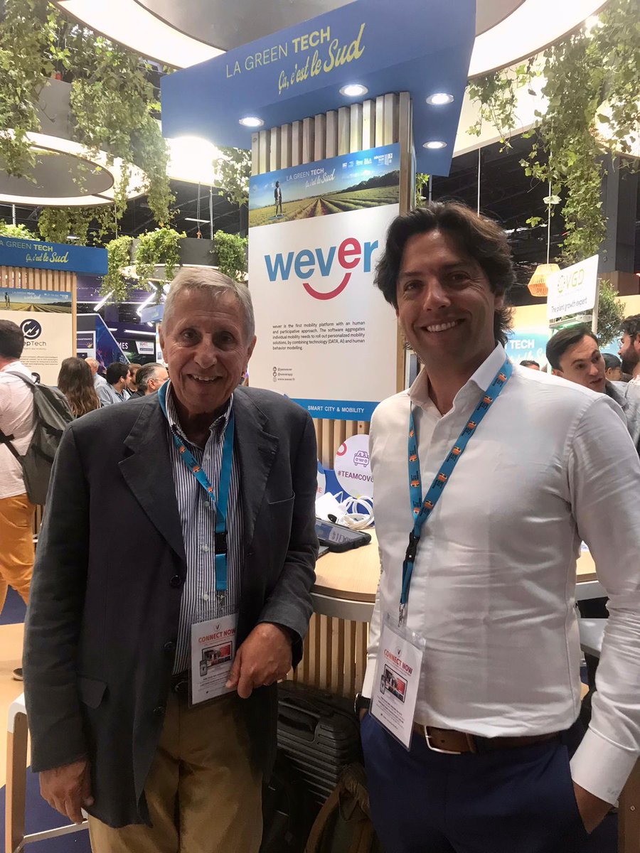 weverapp's tweet photo. 🚀 @VivaTech c'est fini ! Merci à @MaRegionSud d'avoir permis à @weverapp d'exposer sa plateforme de mobilité participative et son #IA comportementale. 

Merci également à nos clients, nos partenaires et à tous ceux qui sont venus nous rencontrer.🙏

RDV l'année prochaine.👋 https://t.co/qkE8SsmFOv