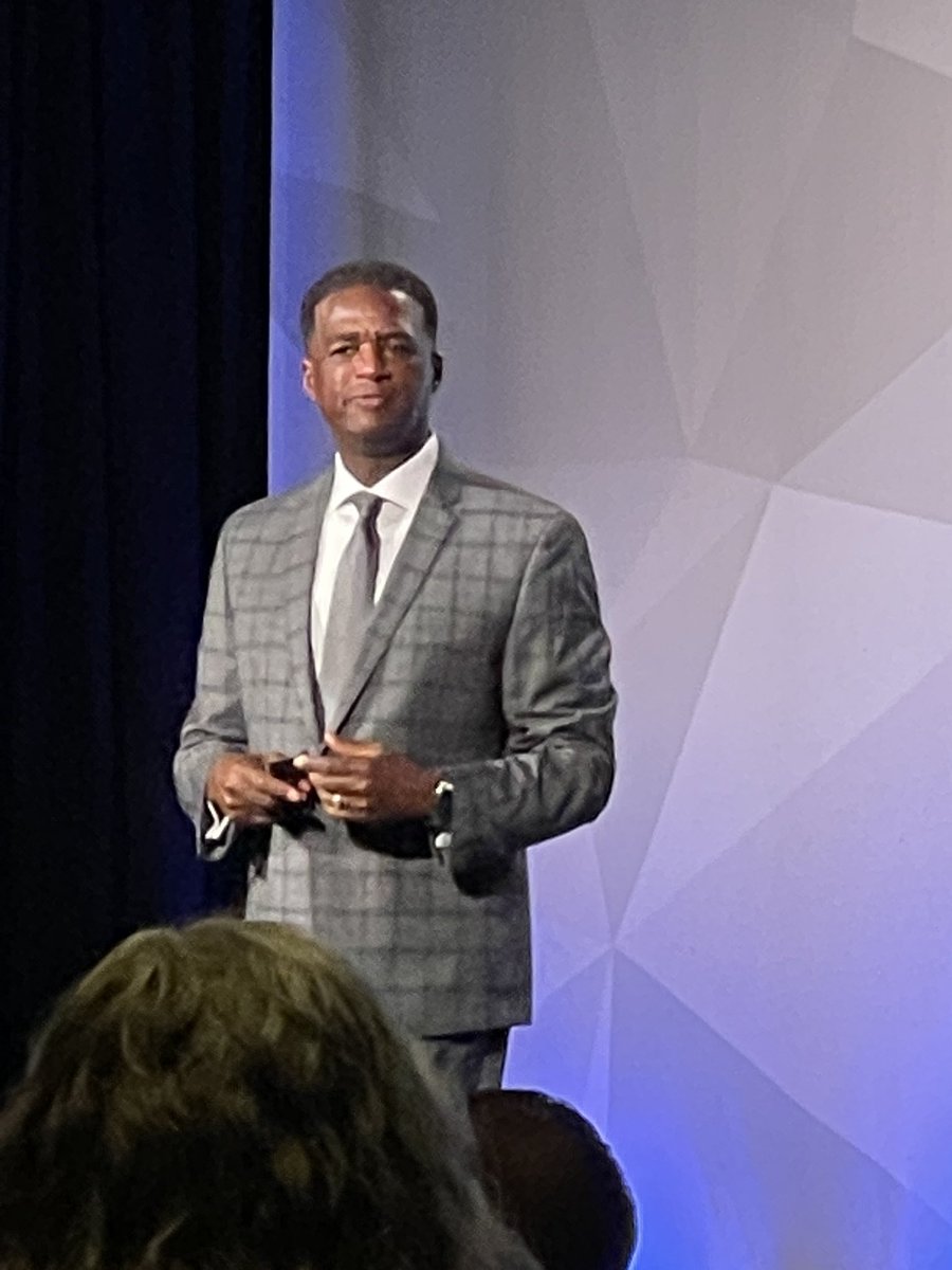 kem_may's tweet photo. Keynote Speaker Dr. Anthony Muhammad @newfrontier21 is jumpstarting the day! PLC at work is ๐ฅ๐ฅ๐ฅ๐ฅ!@SolutionTree #ATPLC #Educatorkronicles #thoughtkronicles #teacherkronicles
#refinementiscontinual https://t.co/DhS1XkACJv