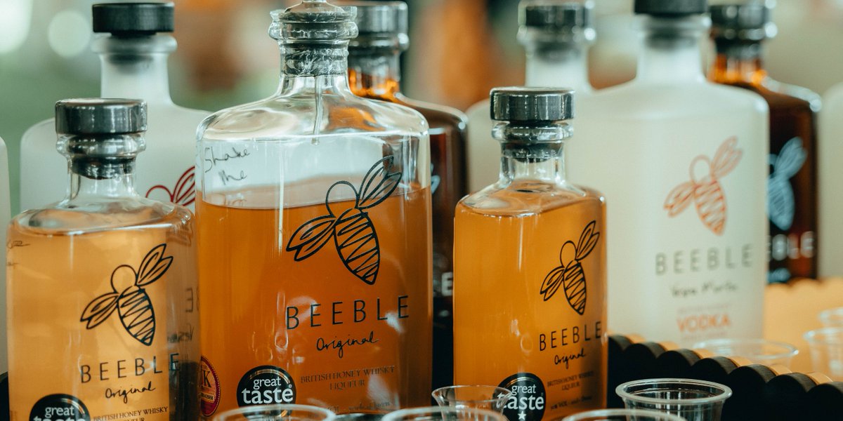 Beeble supports the lives of millions of bees whilst making honey whisky! <a href="/BeebleCo/">Beeble</a>  came up with the idea after soaking frames in whisky to prevent wasted honey. We were thrilled to have them join us at #PlantedCountry last month #savethebees #ethicallyproduced