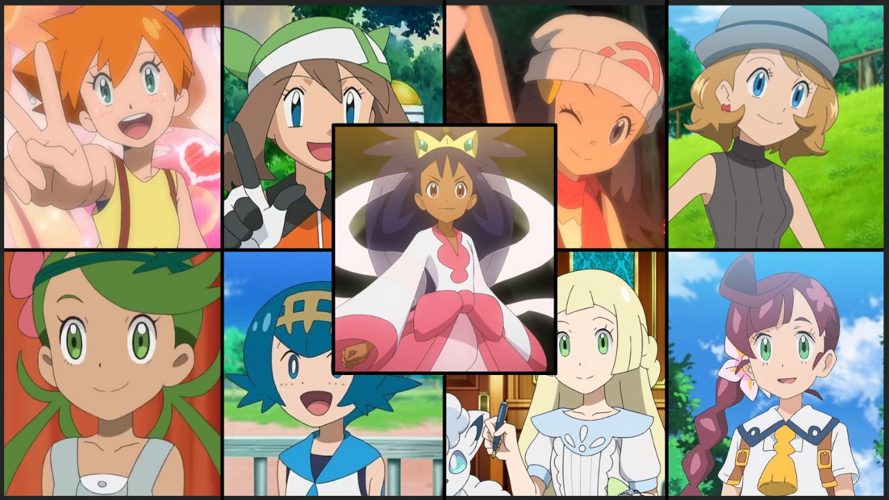 Who are Misty, May, and Dawn in Pokemon and why are they important