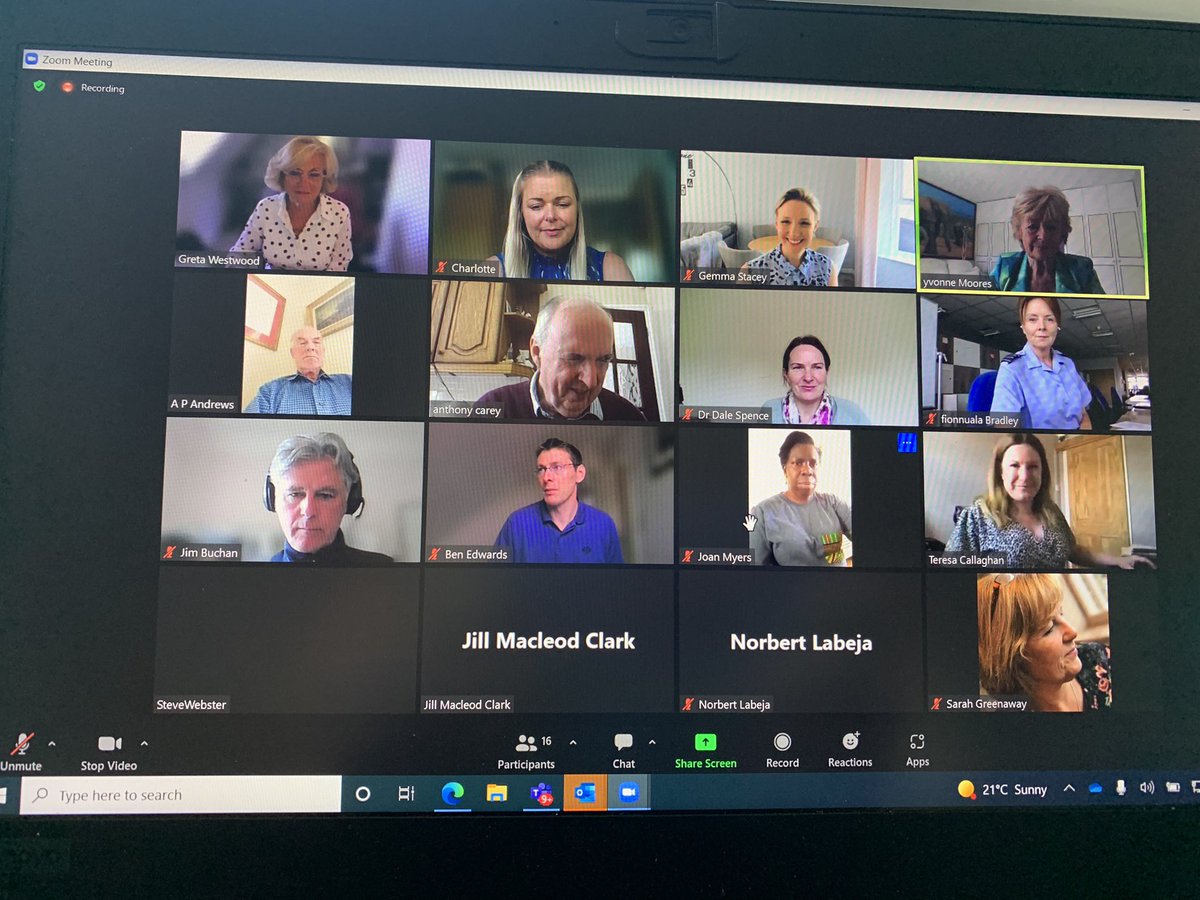 I am still finding it quite overwhelming to be part of this amazing Trustee group for <a href="/FNightingaleF/">Florence Nightingale Foundation</a> it is such an honour to be part of todays Board meeting presenting my Treasurer report and also helping sign off the Charity’s strategy 😁😁