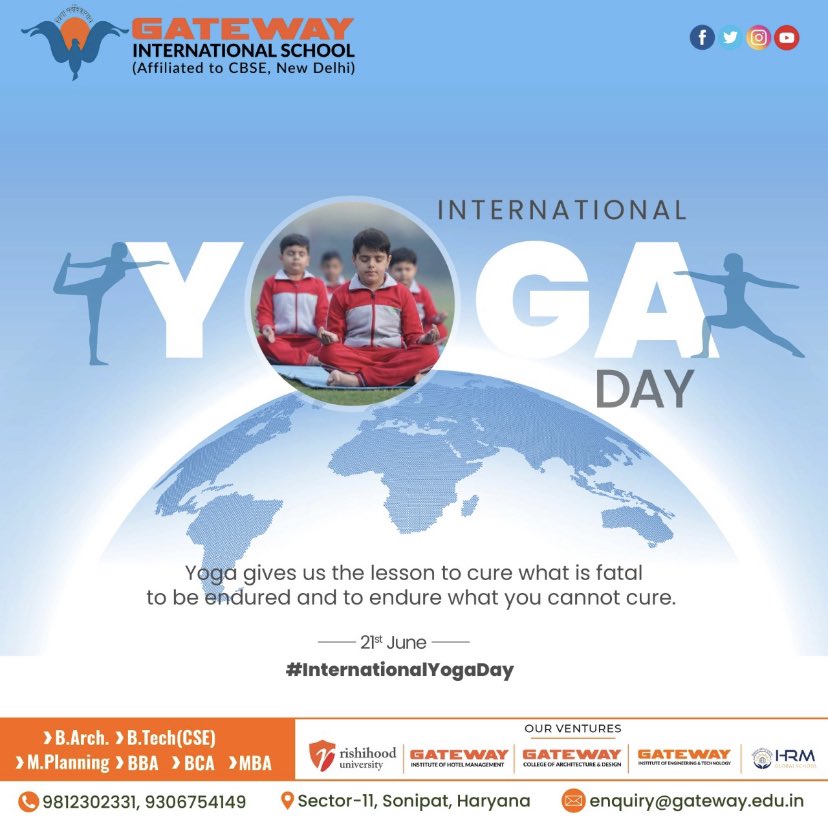 gateway_gis's tweet photo. #yogaday2022 #gateway #InternationalDayofYoga https://t.co/zIO9bEVHgk