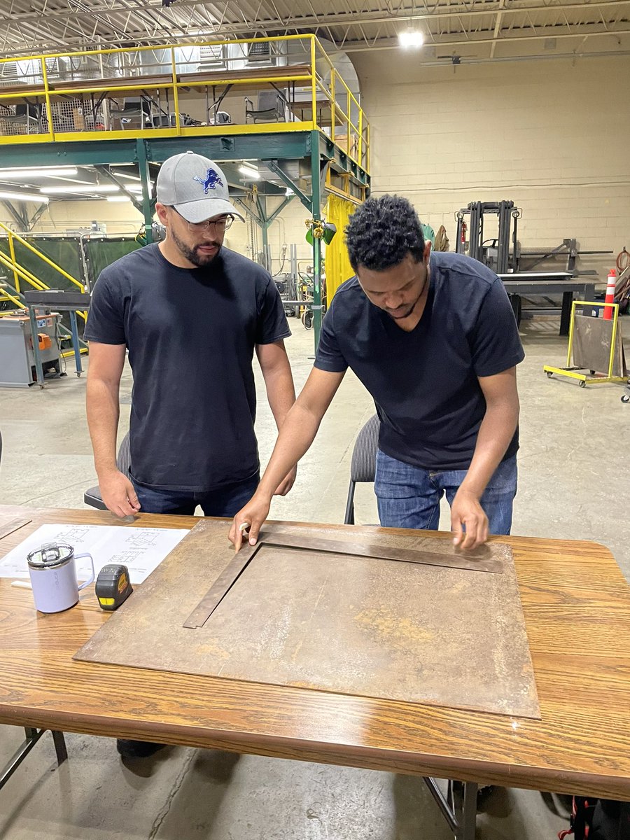Keep working on your layouts, everyone is doing a great job 👏 <a href="/tomorrowstrades/">Tomorrow's Trades</a> <a href="/TheIronworkers/">Iron Workers Union</a> #IW700 <a href="/WorkforceWE/">Workforce WindsorEssex</a>