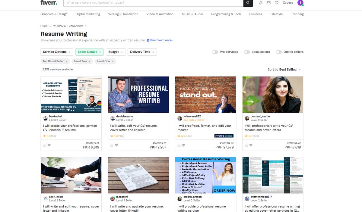 ImtiazBadini's tweet photo. @NexGoal Hello, @NexGoal Here are best top rated resume proffessional who can make your best resume to get your most needed job. #fiverr is the best platform to get a best professional for your #resume. kindly check on reviews and ratings. https://t.co/rUOudBwIt1 https://t.co/L5kqrKgp81