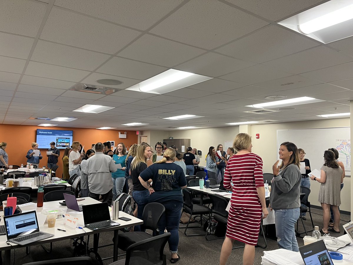 “Goofy” icebreakers on our 2nd day of our Guidance and Counseling for Gifted face to face class!! <a href="/Pasco_Gifted/">Pasco County Gifted</a> @leadlearnpasco