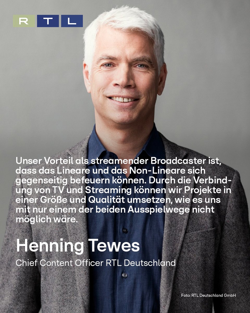 RTLDE_Corporate's tweet image. Henning Tewes, Chief Content Officer RTL Deutschland, betonte heute beim Programm-Strategie-Talk der #ScreenForceDays 2022 die Stärke von RTL als streamender Broadcaster. @ScreenforceDE