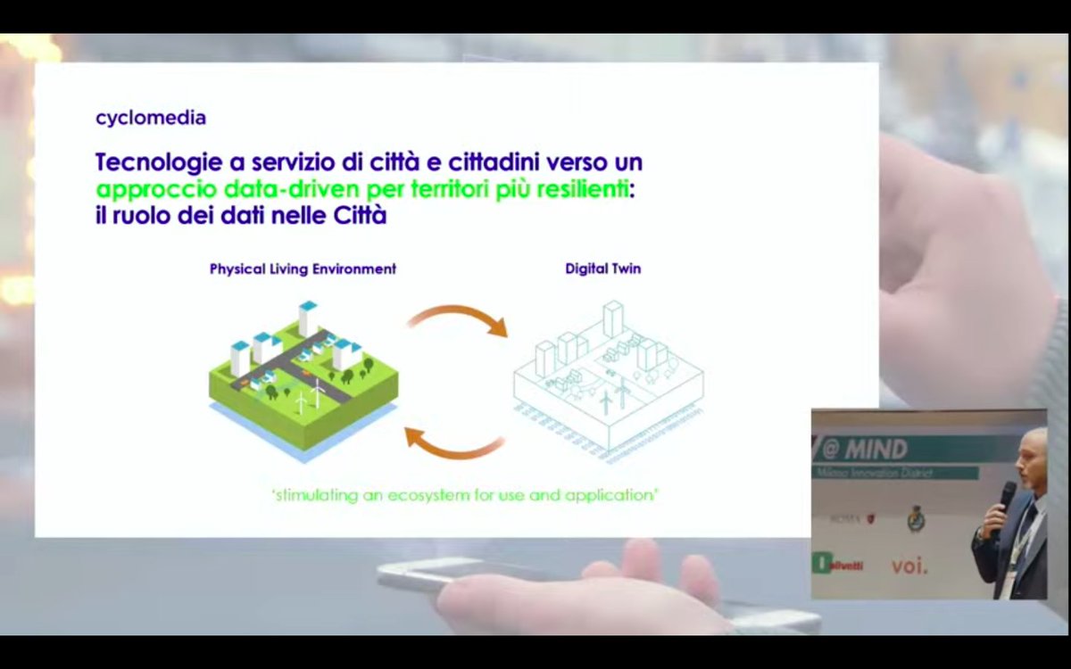 Luca Rallo (@lucarallo) on Twitter photo "È importante mappare il territorio. Da molti anni viene fatto con varie tecnologie sia incrociando dati stradali che dati aerei. La nostra esperienza l'apporto di dati di maggiore qualità" - <a href="/philtroiani/">Filippo Troiani</a> Sales & Business Development Manager Italy @Cyclomedia
#SmartCityNow "È importante mappare il territorio. Da molti anni viene fatto con varie tecnologie sia incrociando dati stradali che dati aerei. La nostra esperienza l'apporto di dati di maggiore qualità" - <a href="/philtroiani/">Filippo Troiani</a> Sales & Business Development Manager Italy @Cyclomedia
#SmartCityNow