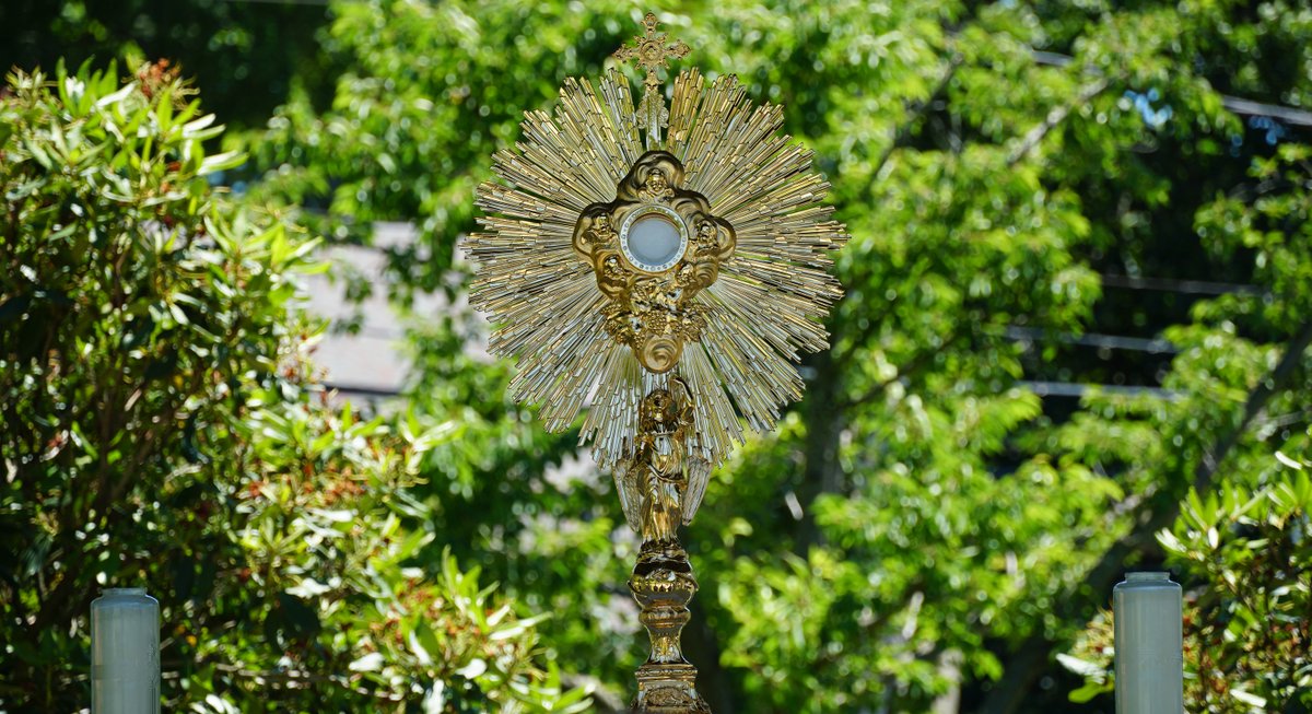 It was an incredibly beautiful day for St. Catherine's annual Corpus Christi Eucharistic Procession. Enjoy the photos!