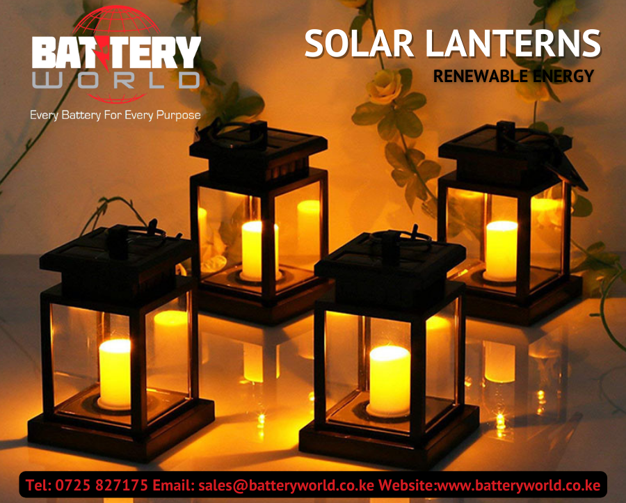 Buy SOLAR LANTERNS from Battery World Ltd.
Tel 0725 827175 Email: sales@batteryworld.com Website: batteryworld.co.ke
#solar #solarlanterns #batteryworld