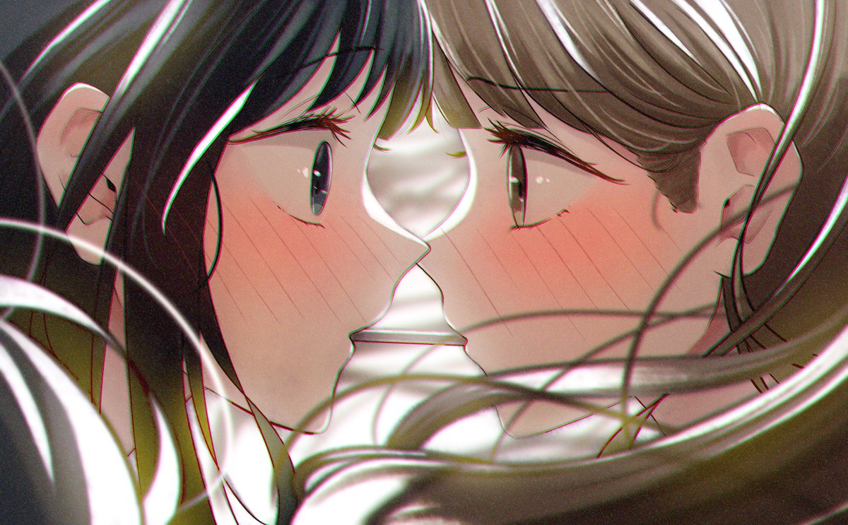 ポッキーゲーム#創作百合 by 有栖川びぃ@B449_2020 on Twitter : ryuri_jp