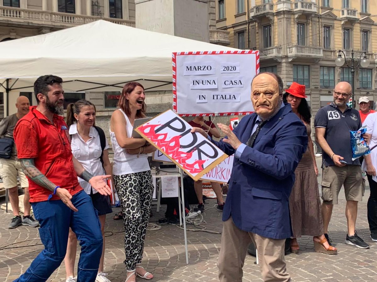 CGILLOMBARDIA's tweet photo. #nospezzatim #unicacometim nel giorno dello sciopero nazionale, presidio anche a Milano per salvare i postidi lavoro di una delle più grandi aziende del Paese! ➡️ https://t.co/wSxLID0kG4 https://t.co/PNsPMdEXpf