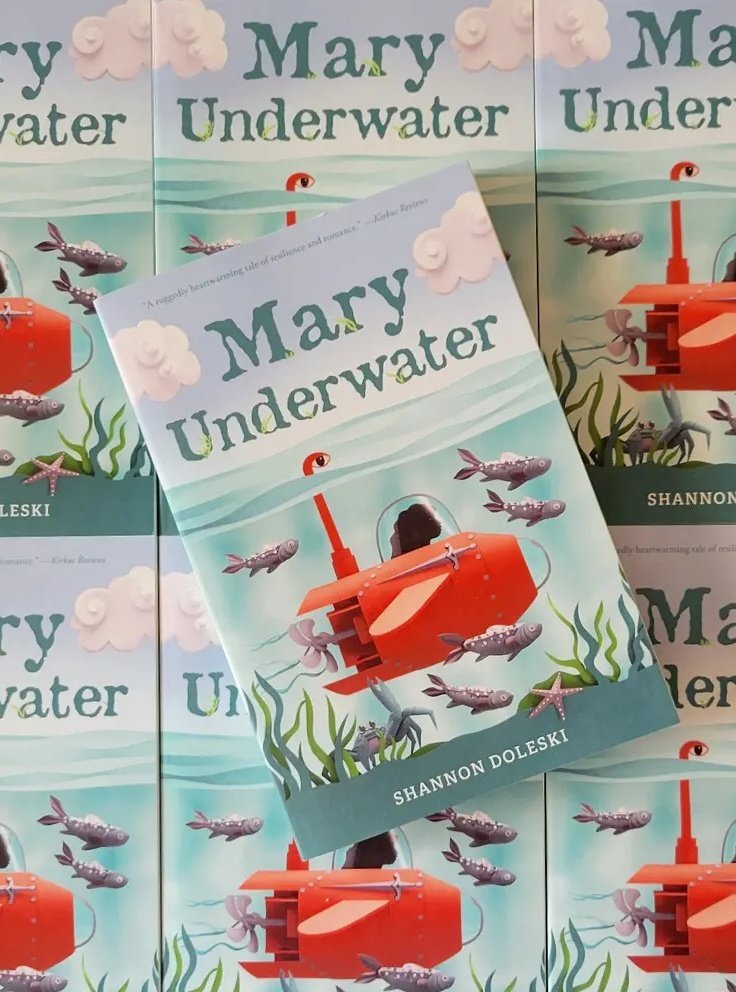 Happy #MaryUnderwater Paperback Day! A true Cancer/Summer Solstice book right here 💙