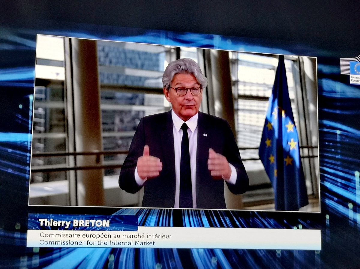European Commissary @ThierryBreton reminds Tech such as #Metaverse #web3 remain opportunities first for 🇪🇺 #DA22eu #PFUE2022 #DigitalAssembly