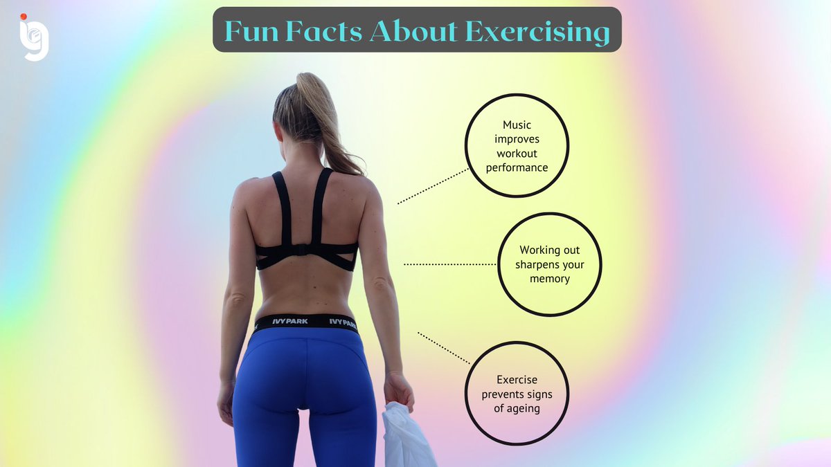 infogurukuledu's tweet image. Fun Facts About Exercising!
👉Music Improves Workout Performance
👉Working Out Sharpens Your Memory
👉Exercise Prevents Signs of Ageing

#excercise #excercisedaily #excerciseguide #excercises #excercisemotivation #excercisetime #excerciseathome #excercisevideo #infogurukul