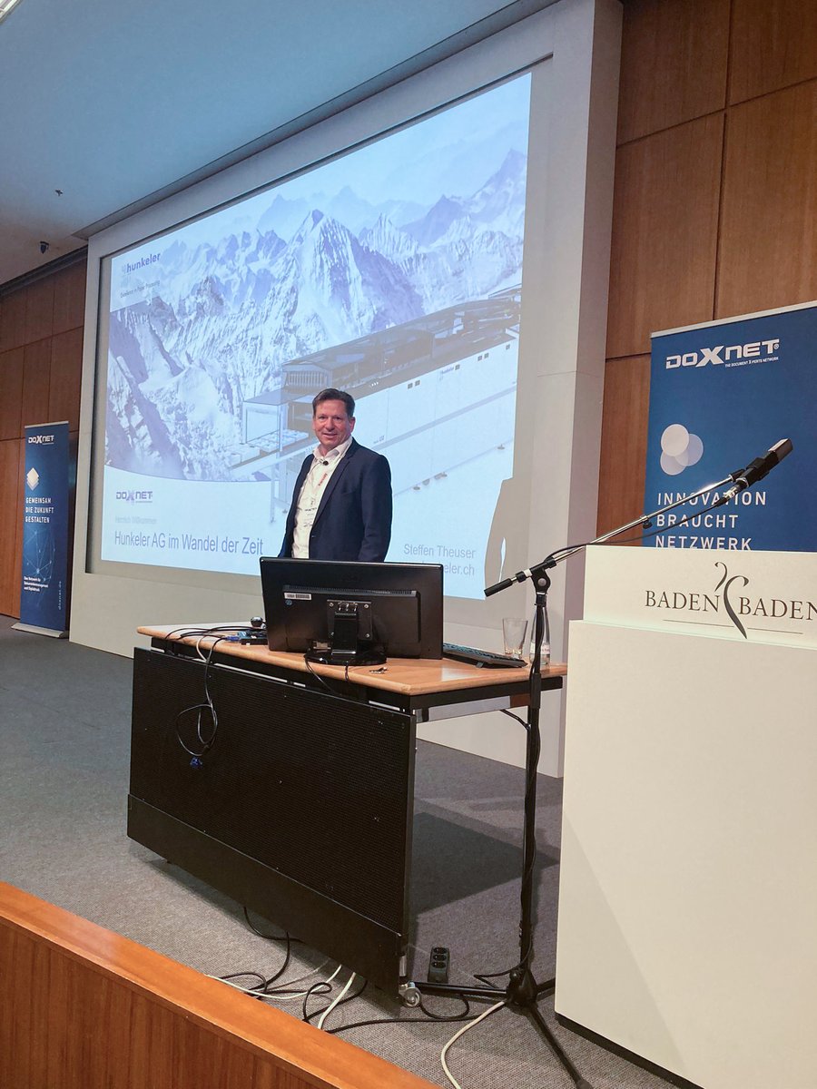 hunkelerag's tweet image. #DOXNET takes place again in Germany and is represented by the competent #Hunkeler Teams from Germany and Switzerland including Stefan Hunkeler @Hunkeler, board member of DOXNET.

#networking #print #Inkjet #germany #badenbaden #transactional #document #paper