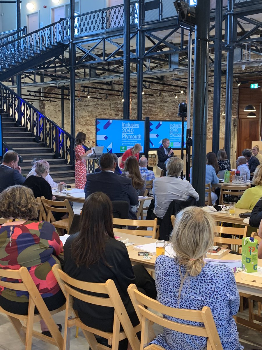 Interesting Q&amp;A followed from Stephen Evans’ presentation! #Inc2040Plym