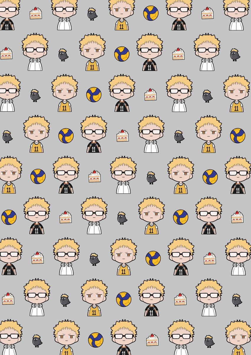 volleyball uniform blonde hair glasses cake food grey background volleyball  illustration images