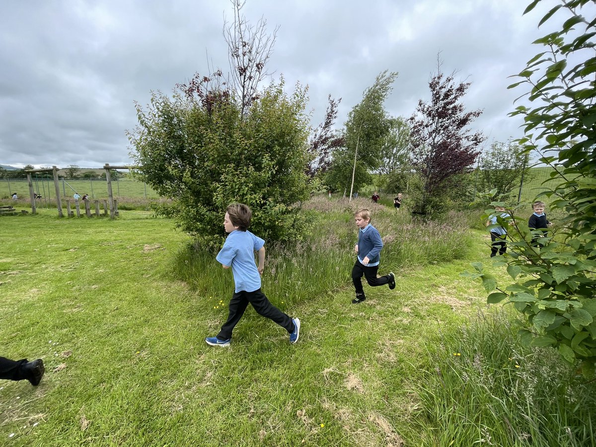 crosshill_ps's tweet photo. #crosshillclass We are enjoying developing our fitness this afternoon with a jog through the running trail. https://t.co/4suNMHCOrK
