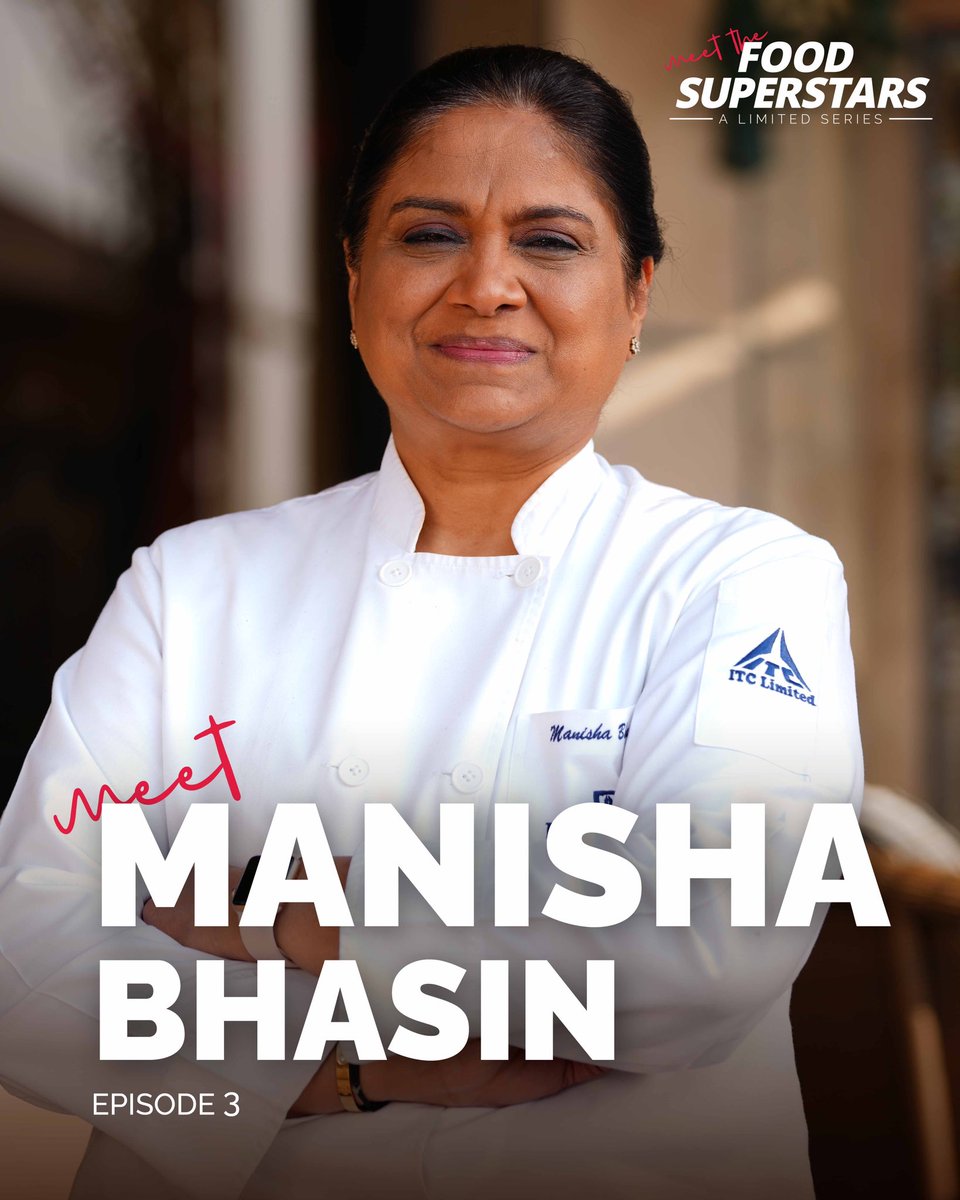 #MeetTheFoodSuperstars Ep 3 featuring Manisha Bhasin is live. Watch the full episode now on: youtu.be/ELWtLye_Mjw 

#MeetTheFoodSuperstars is a limited series by Culinary Culture that takes you into the minds of India's Top Chefs

#FoodSuperstars #IndianChefs #GourmetFood