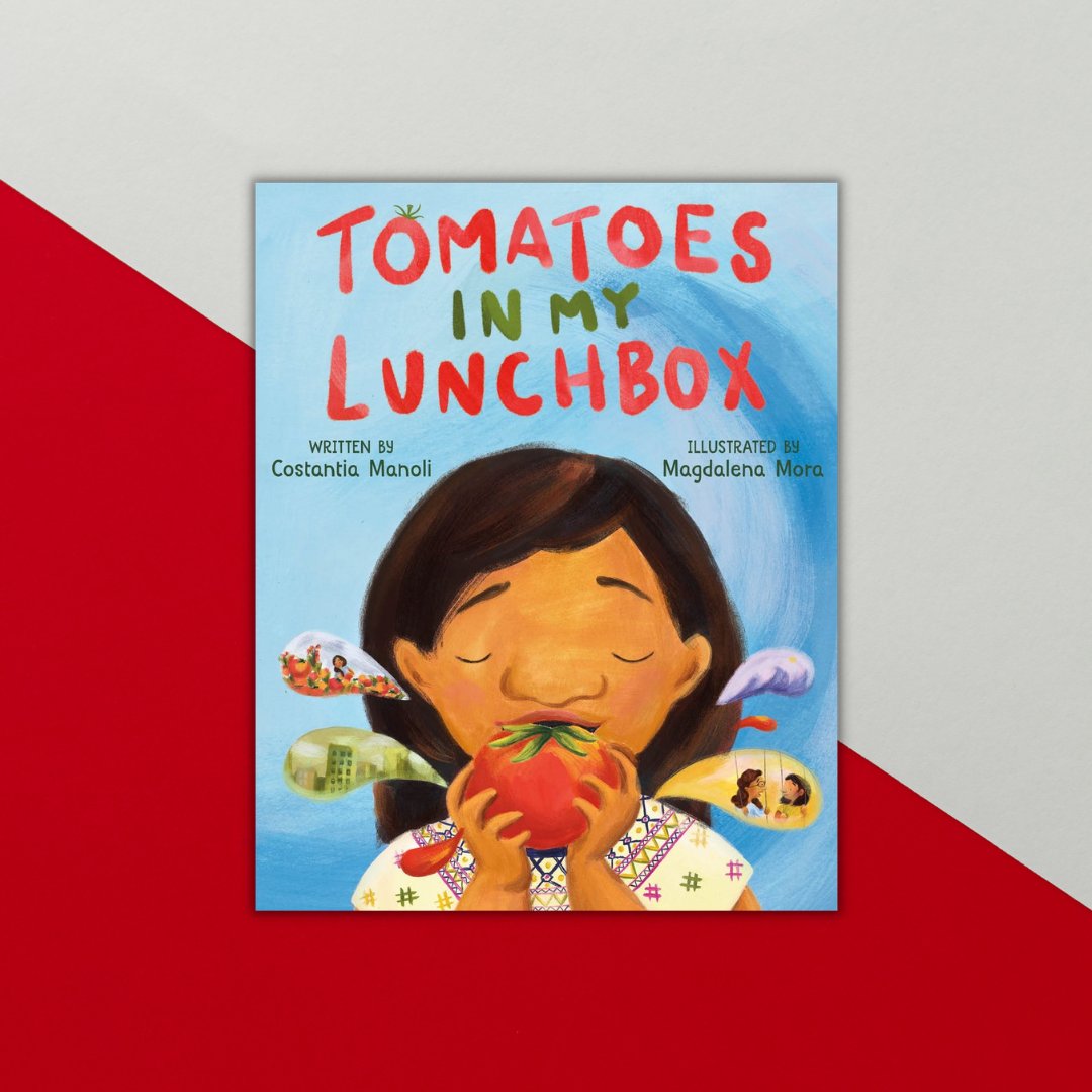 MacKids Books (@mackidsbooks) on Twitter photo TOMATOES IN MY LUNCHBOX is an emotionally sweeping debut picture book by <a href="/Costantia/">Costantia Manoli</a>, with vibrant art by <a href="/Magdalenadraws/">Magdalena Mora</a>, that artfully captures feelings of displacement and the joy that comes from forging new friendships. bit.ly/3xKnY8r TOMATOES IN MY LUNCHBOX is an emotionally sweeping debut picture book by <a href="/Costantia/">Costantia Manoli</a>, with vibrant art by <a href="/Magdalenadraws/">Magdalena Mora</a>, that artfully captures feelings of displacement and the joy that comes from forging new friendships. bit.ly/3xKnY8r