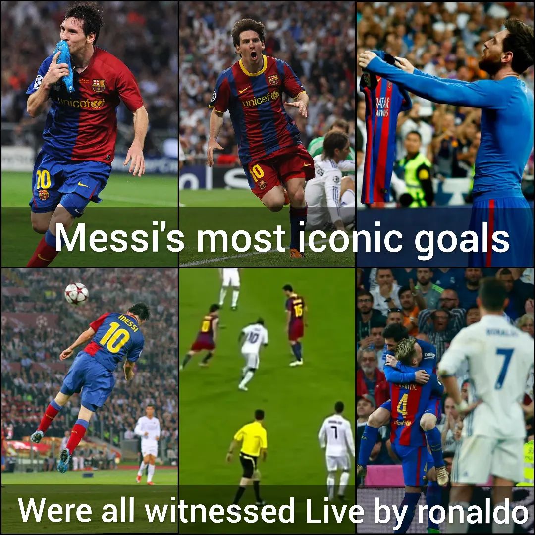 Cineremainder's tweet photo. Cristiano Ronaldo is the Greatest Fan of Lionel Messi ❤️ https://t.co/6WrqWv3WHe