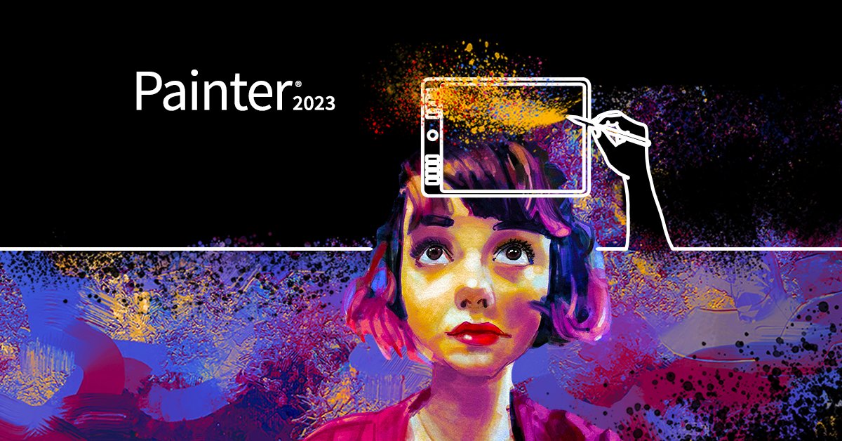CorelPainter's tweet photo. WE'VE GOT NEWS!๐ฅ Painter 2023 is here!๐ This latest version delivers must-have upgrades that make it faster and easier for digital artists to achieve their own unique vision. Learn more: https://t.co/g8dElHXACM https://t.co/yDKT4O0D51