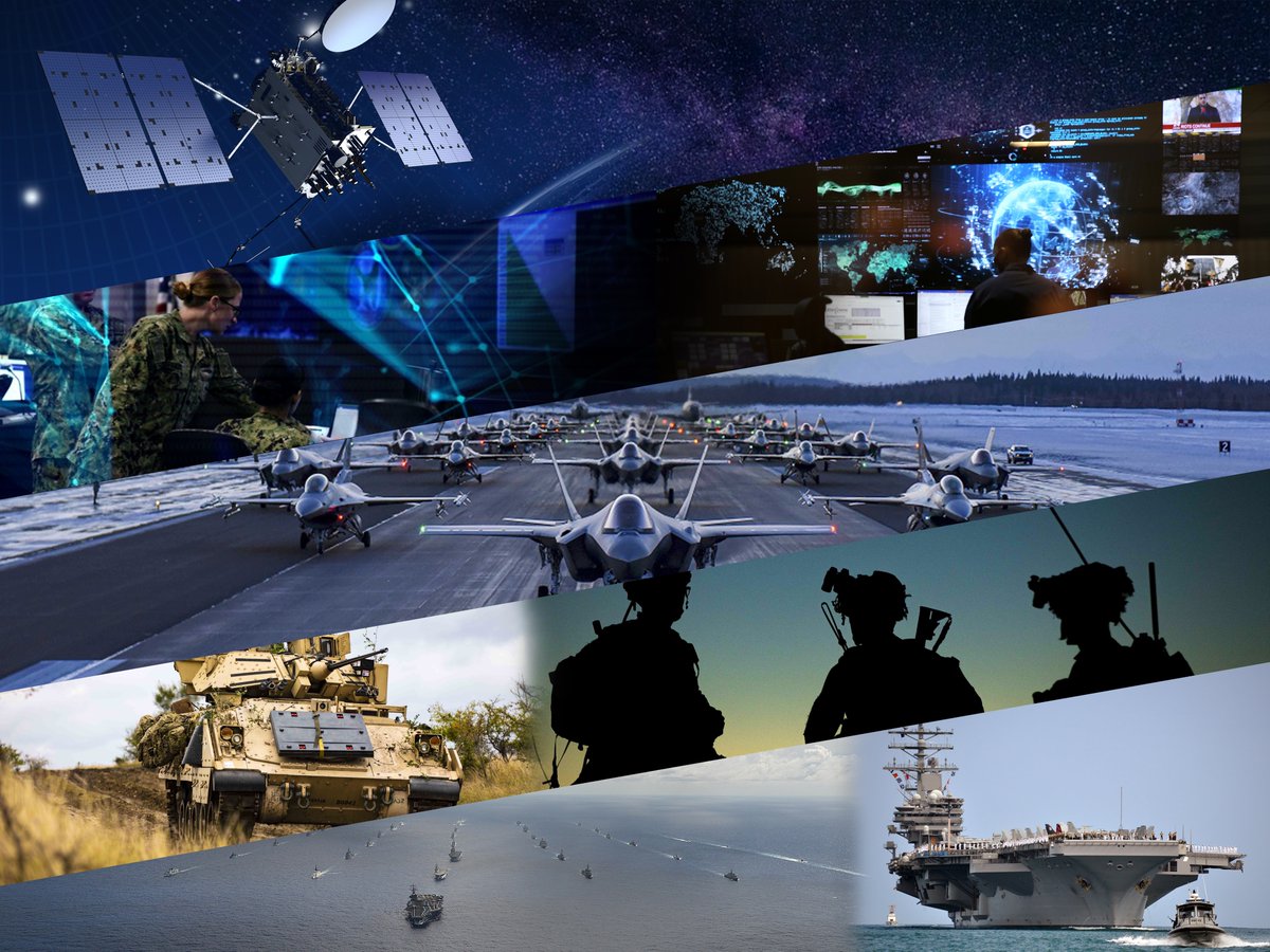 USNorthernCmd's tweet photo. #DomainAwareness is critical to the defense of our nation. By integrating the air, sea, land, space, and cyberspace domains, we give commanders the information they need to make important #HomelandDefense decisions. https://t.co/Car4XIZ45b