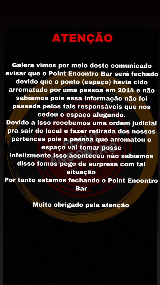 PointBar826's tweet photo. Atenção Agarrar passando pra informar vocês @Festas_do_Point @thmaloka22 @kauamineirinn @elivelt06946351 @AntonyVieira3 @Nicollau01 https://t.co/c1J6qSmkit