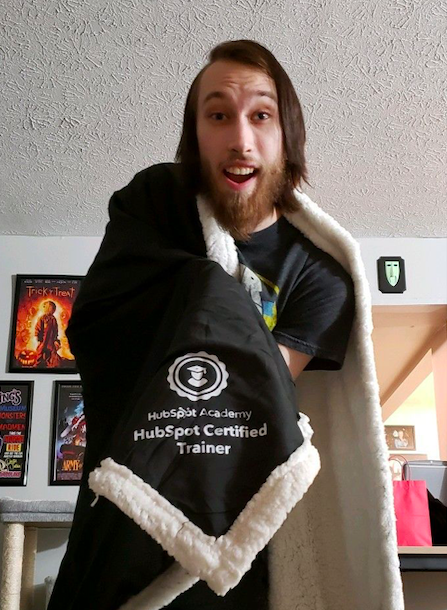 It's official! Our very own Jacob Olle is now a #HubSpotCertifiedTrainer. Congratulations on your growth and success (we can see you are warming up to it)! It was exciting to see how you embraced this new challenge – and we're excited to see where you go from here!

#hubspot