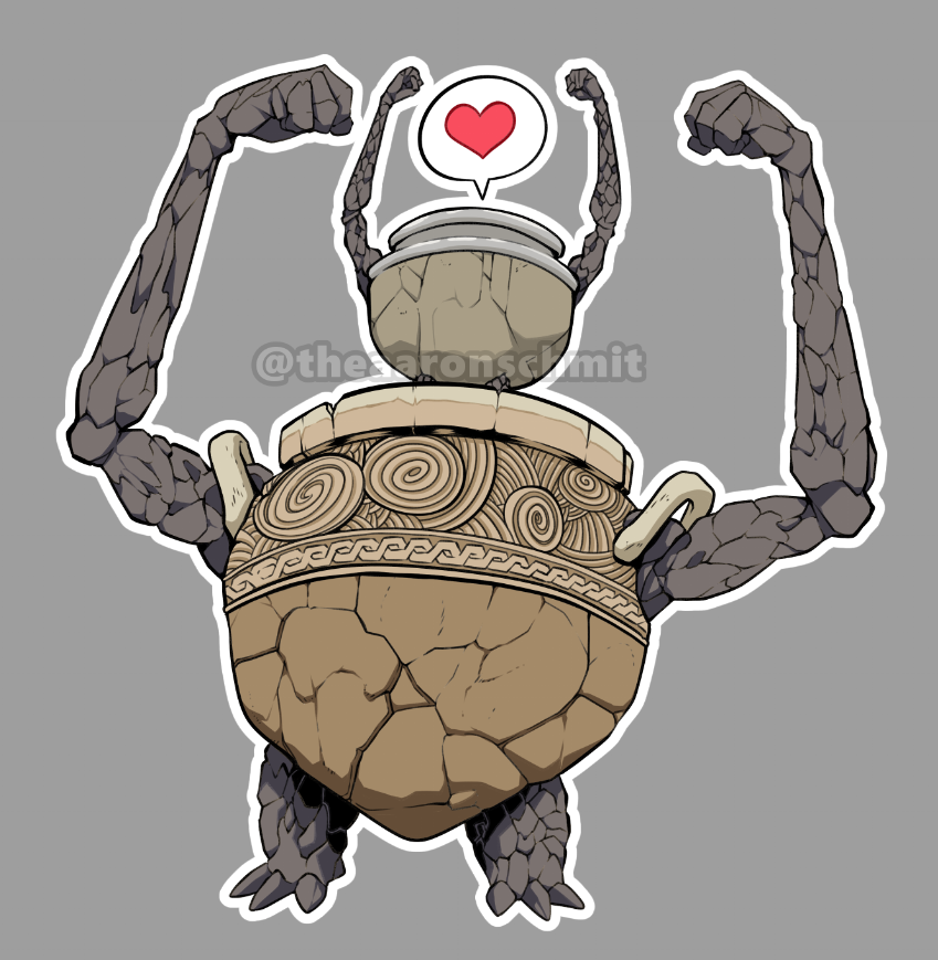 「Elden Ring sticker wip's 」|Aaron Schmitのイラスト