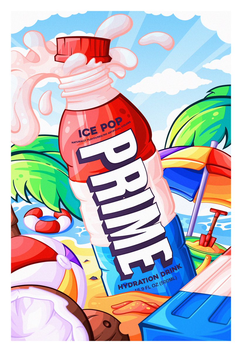 KingDesignss's tweet photo. Ice Pop Prime Artwork for @PrimeHydrate 

Please Like &amp; Retweet!

All support appreciated! 

#drinkprime #prime #ksi #LoganPaul https://t.co/rPcyKLe7tg