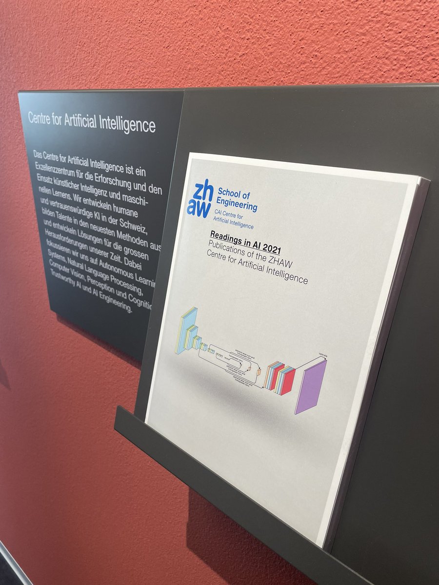 Thilo Stadelmann (@thilo_on_data) on Twitter photo The @engineeringzhaw Centre for AI published its annual report for 2021, its first year of existence: 271 pages of research articles published in scientific journals and conferences. Thanks to all contributors and collaborators! cc <a href="/zhawdigital/">ZHAW digital</a> <a href="/DataScienceCH/">ZHAW Datalab</a> <a href="/DataInnoCH/">data innovation alliance</a> The @engineeringzhaw Centre for AI published its annual report for 2021, its first year of existence: 271 pages of research articles published in scientific journals and conferences. Thanks to all contributors and collaborators! cc <a href="/zhawdigital/">ZHAW digital</a> <a href="/DataScienceCH/">ZHAW Datalab</a> <a href="/DataInnoCH/">data innovation alliance</a>
