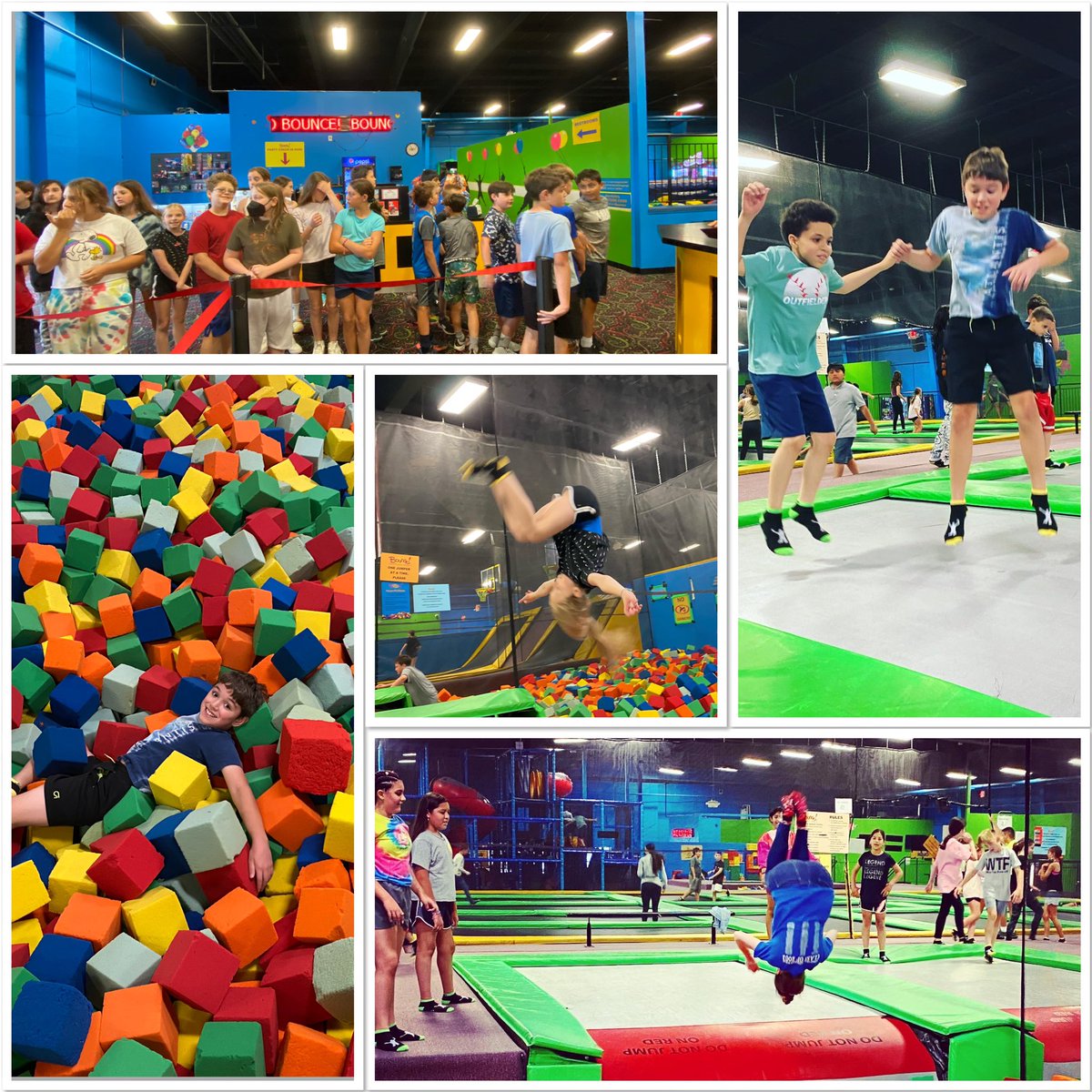 laurensoprano1's tweet photo. BOUNCing into summer with the fabulous 5th grade! ☀️💙🤍🐅@PutnamValleyCSD @TmccartyTravis @LP10579 @georgiabethrs #pvmsPRIDE https://t.co/m4rEeLfBXg