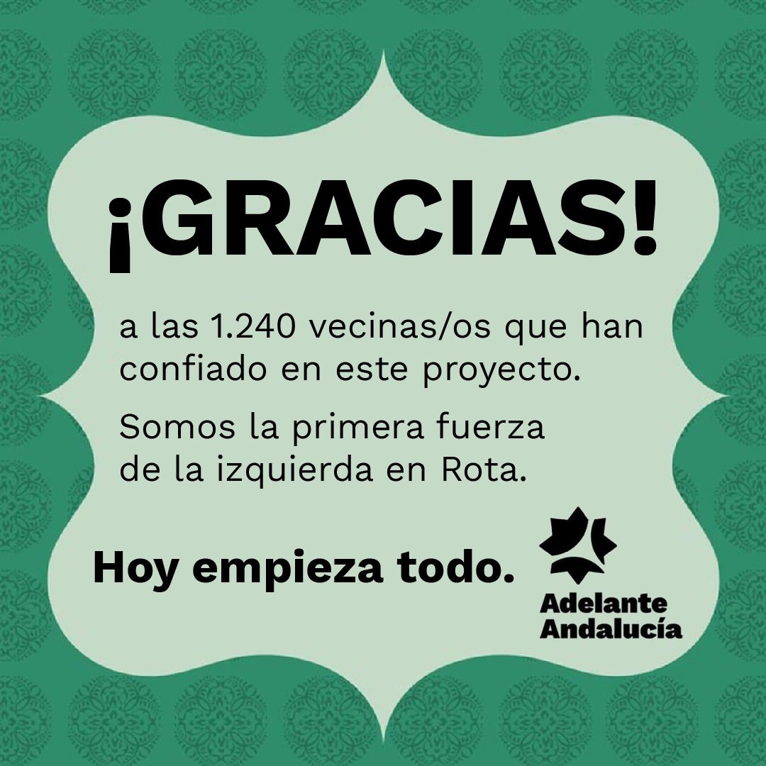 Adelante Rota (@rotaadelante) on Twitter photo 