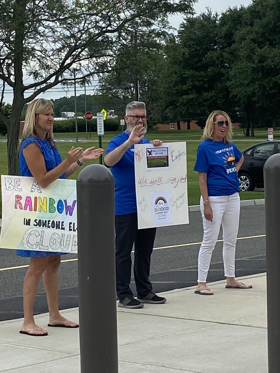 What a magical end to the school year!  Our 1st ever 5th Grade Gratitude Clap Out!  This 5th grade class holds a very special place in our hearts!  Your future is so bright! #WWPRSD  #MRSSoars
