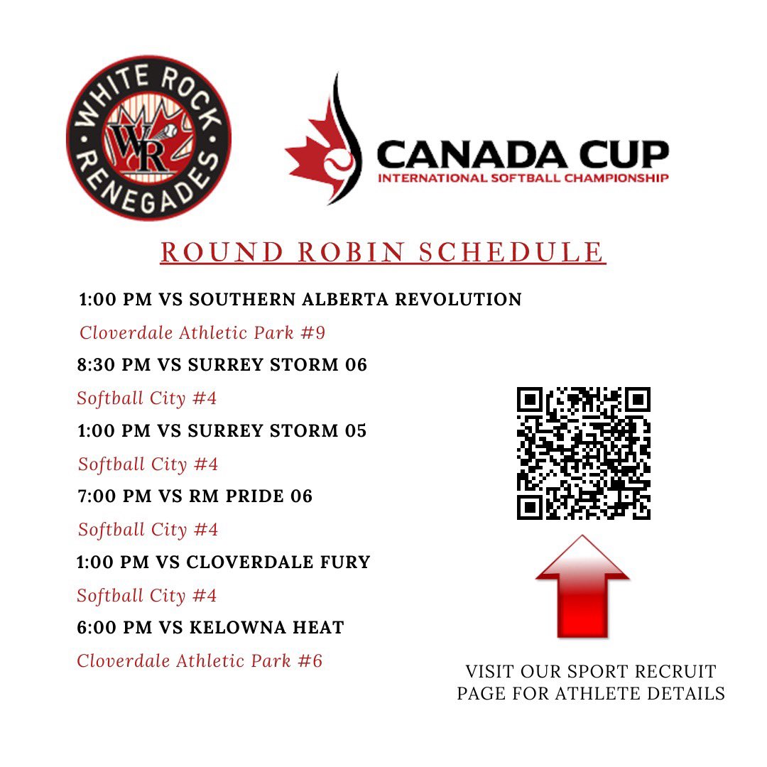 ChloeBethune 🇨🇦 (@chloebethune1) on Twitter photo Tournament starts today! I’m wearing #9. Hope to see you at our games!! <a href="/WRRenegades2024/">White Rock Renegades 2006</a> @CanadaCup22 @Los_Stuff <a href="/LegacyLegendsS1/">Legacy & Legends Softball</a> <a href="/CoastRecruits/">Coast 2 Coast Recruits</a> Tournament starts today! I’m wearing #9. Hope to see you at our games!! <a href="/WRRenegades2024/">White Rock Renegades 2006</a> @CanadaCup22 @Los_Stuff <a href="/LegacyLegendsS1/">Legacy & Legends Softball</a> <a href="/CoastRecruits/">Coast 2 Coast Recruits</a>