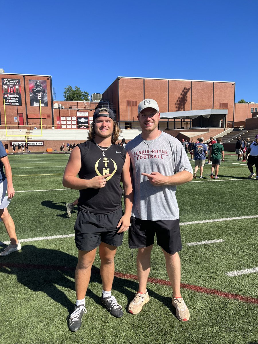 Jack Sutherlin (@sutherlin_jack4) on Twitter photo Had a great time at <a href="/LRBearsFootball/">Lenoir-Rhyne Football</a> camp. Got some great feedback on what to work on, and can’t wait to come back better next year! @CoachHornsby_LR <a href="/bhernyscoutguy/">Brian Herny</a> <a href="/coachaschmitz/">Andrew Schmitz</a> <a href="/MitchellHSFB/">JWMHS Mitchell FB</a> <a href="/PascoCountyFB/">PascoCountyFB</a> Had a great time at <a href="/LRBearsFootball/">Lenoir-Rhyne Football</a> camp. Got some great feedback on what to work on, and can’t wait to come back better next year! @CoachHornsby_LR <a href="/bhernyscoutguy/">Brian Herny</a> <a href="/coachaschmitz/">Andrew Schmitz</a> <a href="/MitchellHSFB/">JWMHS Mitchell FB</a> <a href="/PascoCountyFB/">PascoCountyFB</a>
