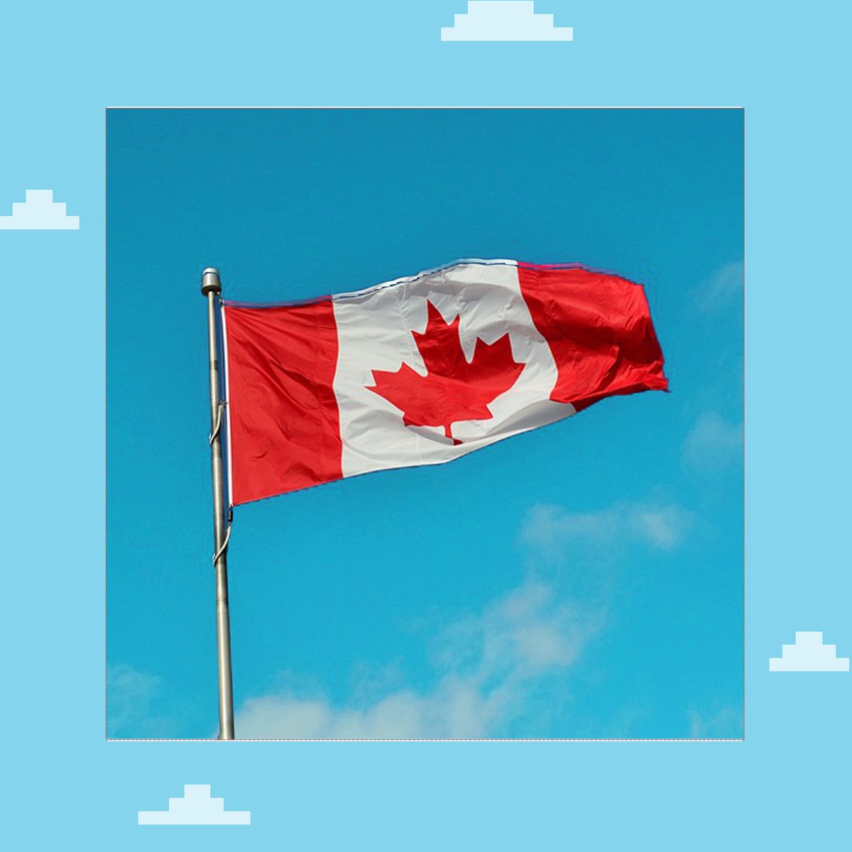 canada_pixels's tweet photo. Canada Pixels #10 was inspired by the Maple Leaf flag - one of the most recognized flags in the world! 🇨🇦 

🍁  Get your Canada Pixels now:  
https://t.co/hynX8RjBVi

#NFT #PolygonNFT #NFTCommunity https://t.co/ocGoSGj0hy