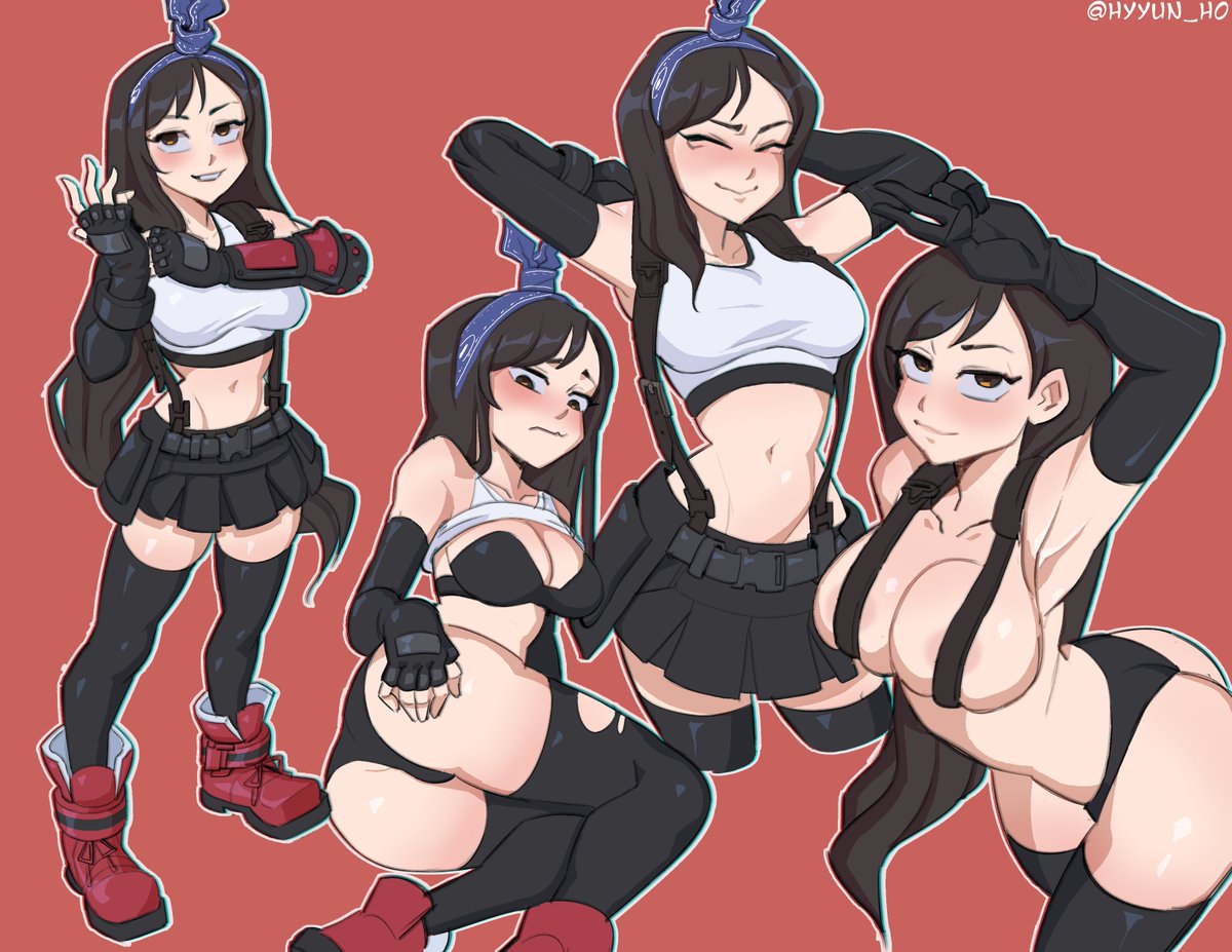 hyyun_ho's tweet photo. Tifa time, but it's June https://t.co/KHF1XvwuzH